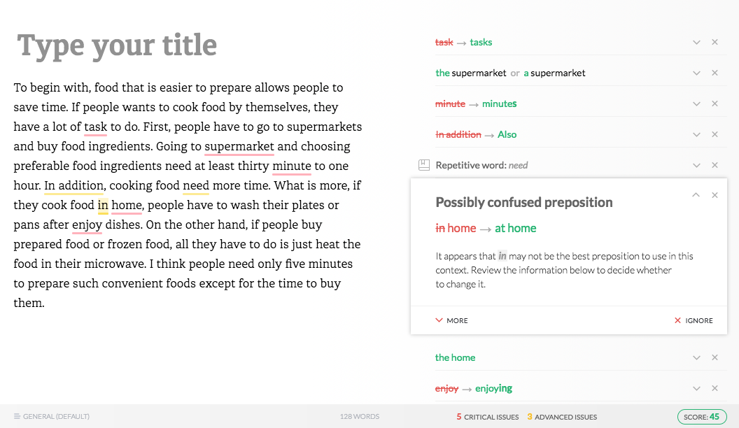 無料 Grammarly グラマリー の使い方徹底解説 英文 文法添削ツール There Is No Magic