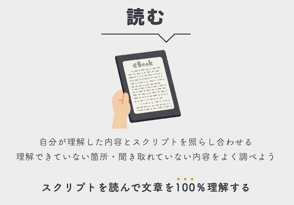 ステップ2 スクリプトを読む