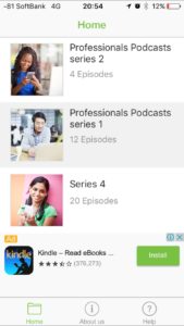 LearnEnglish Podcasts　アプリ