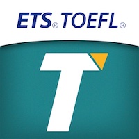 TOEFL 公式アプリ　ロゴ