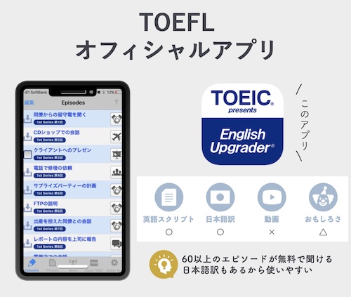 TOEIC オフィシャルアプリ