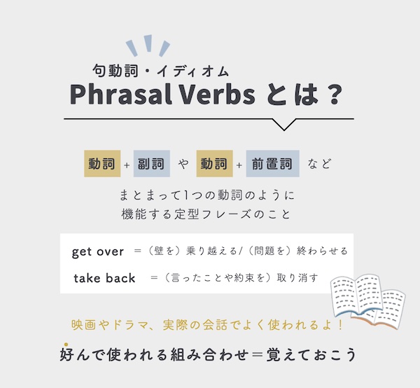 Phrasal Verbs（句動詞）とは？