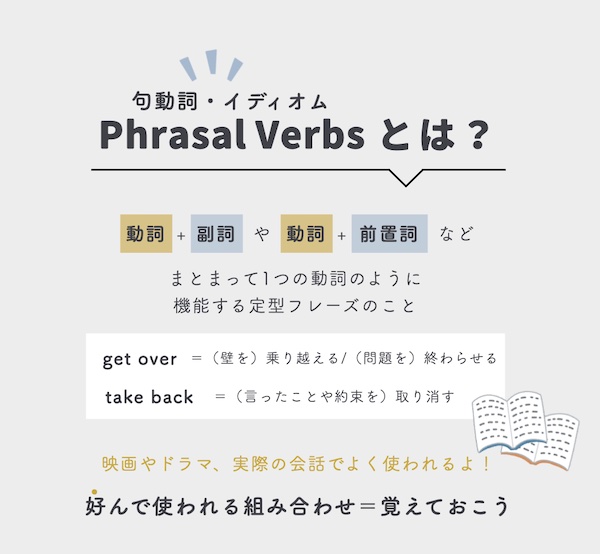 Phrasal Verbs(句動詞)とは?