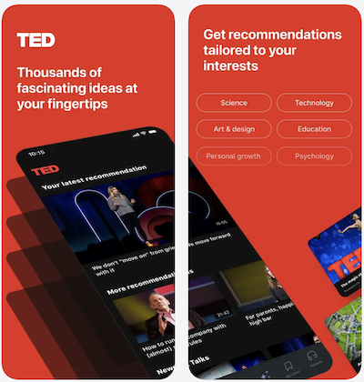 TED アプリスクリーンショット