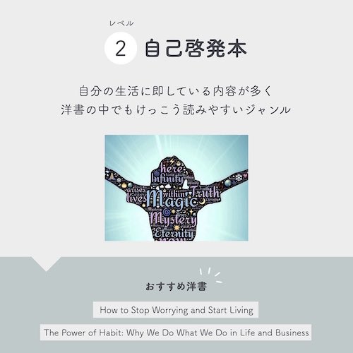 おすすめ洋書レベル2 自己啓発本