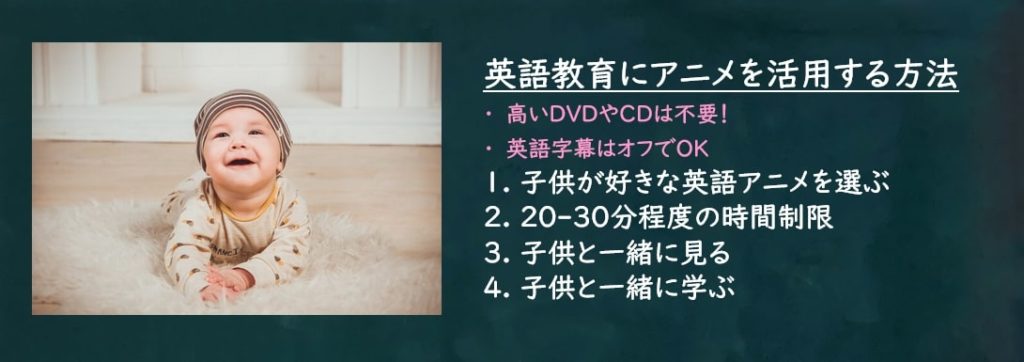 英語教育にアニメを活用する方法