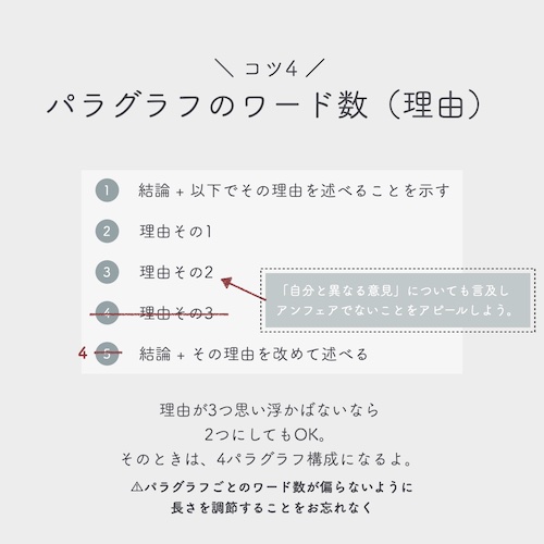 TOEFL ibt ライティングのコツ4