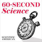 Scientific American Podcast: 60-Seconds Science logo