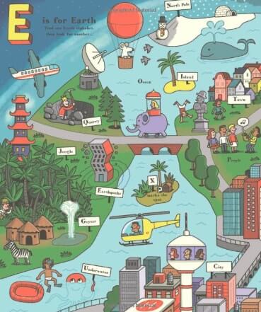 Search and Find Alphabet of Alphabets E