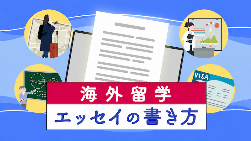 海外留学　エッセイの書き方