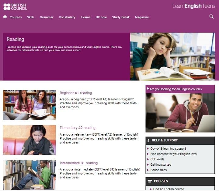 LearnEnglish Teens Reading
