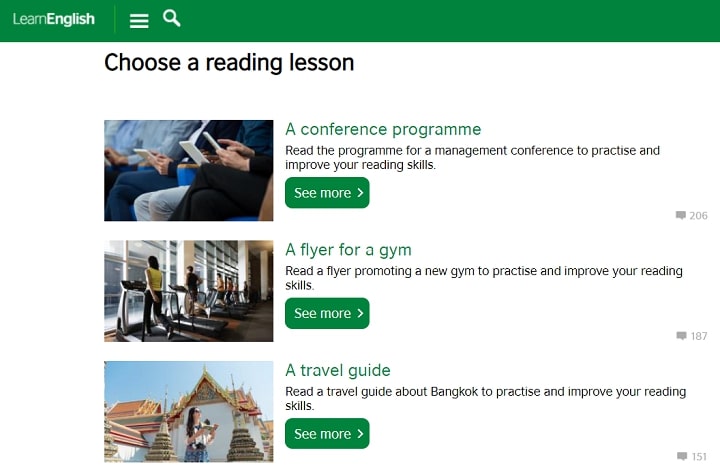 Learn English Reading