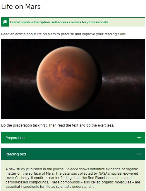 Learn English Reading Practice