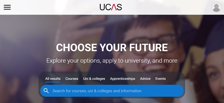 UCAS ホームページ