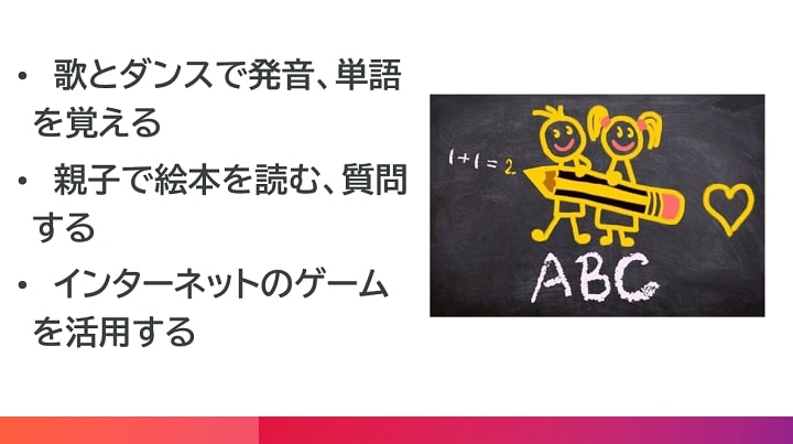 アメリカ流英語の教育法