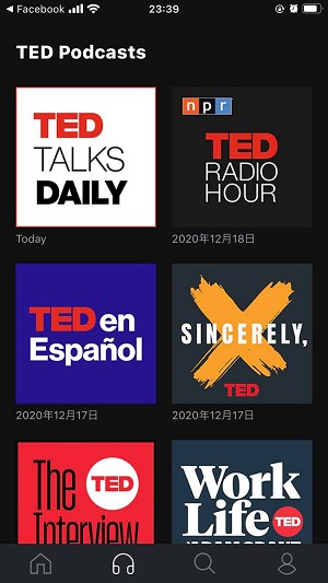 TED　Podcasts