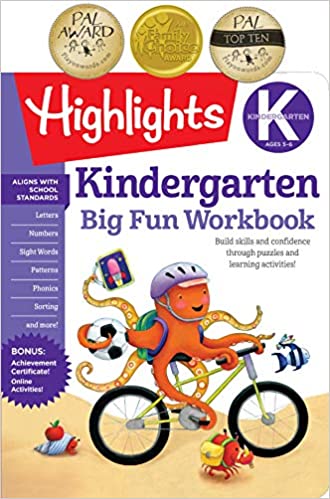The Big Fun Kindergarten Activity Book