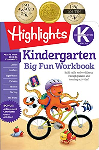 The Big Fun Kindergarten Activity Book