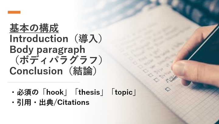 トピック別エッセイの書き方