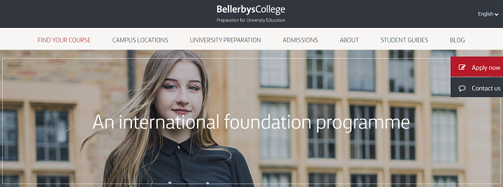 Bellerbys College　ファウンデーションコース