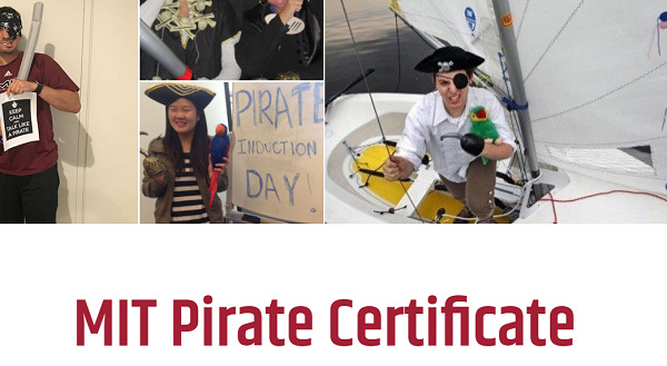 MIT Pirate Certificate