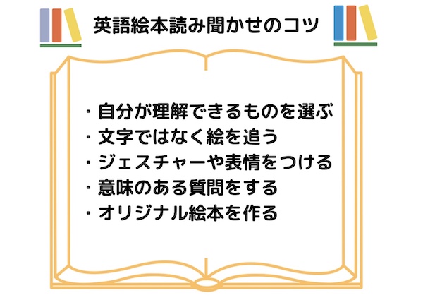 英語絵本読み聞かせのコツ