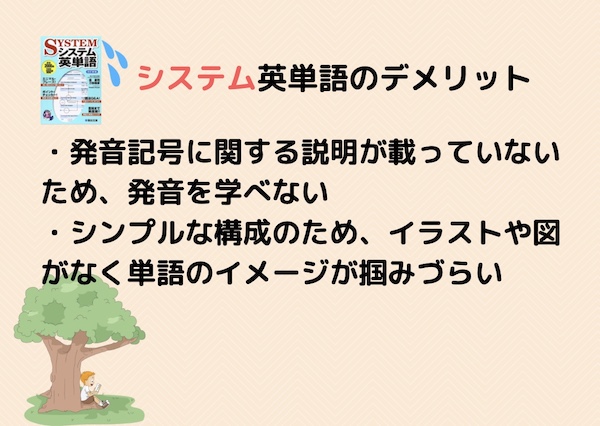 システム英単語デメリット