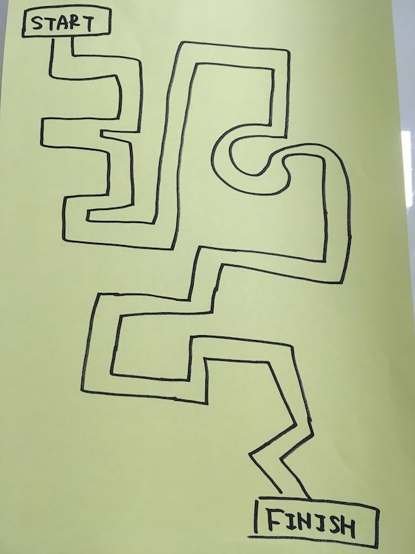 隠し迷路ゲーム