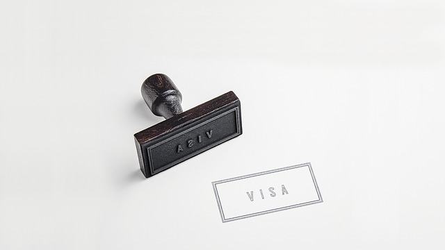 VISA スタンプ