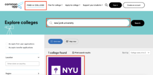 nyu common app 