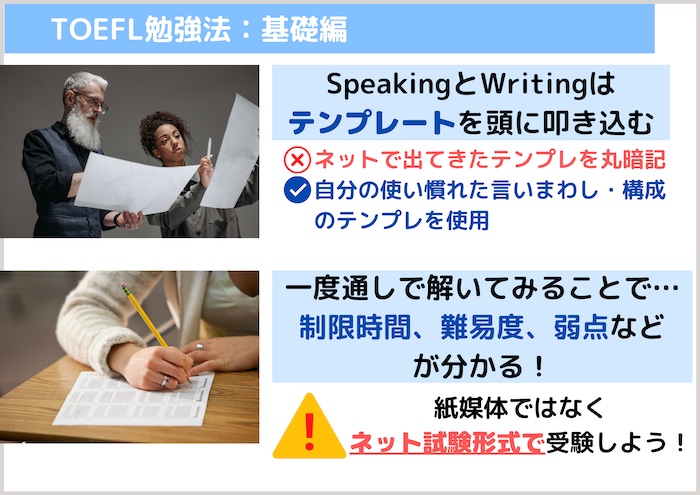 TOEFL iBT勉強法　基礎編