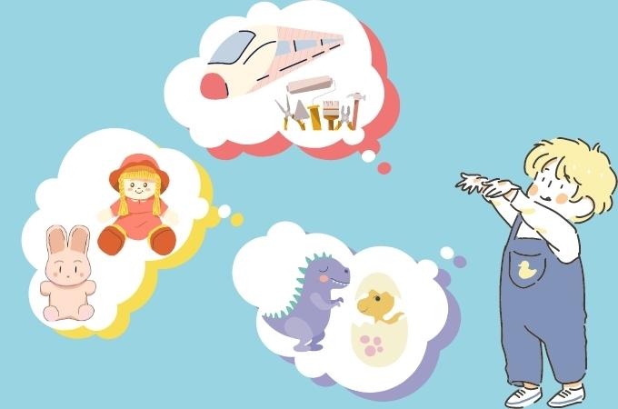 おうち英語　興味の持ったものを選ぼう