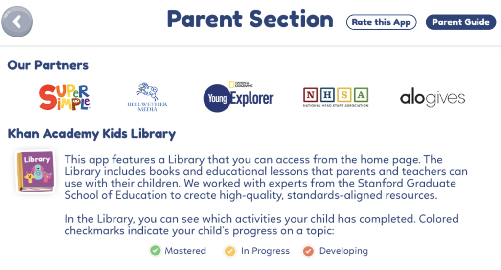 Khan Academy Kids App 3