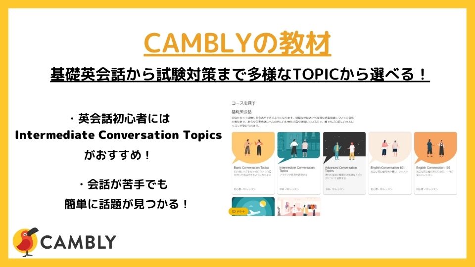 CAMBLYの教材