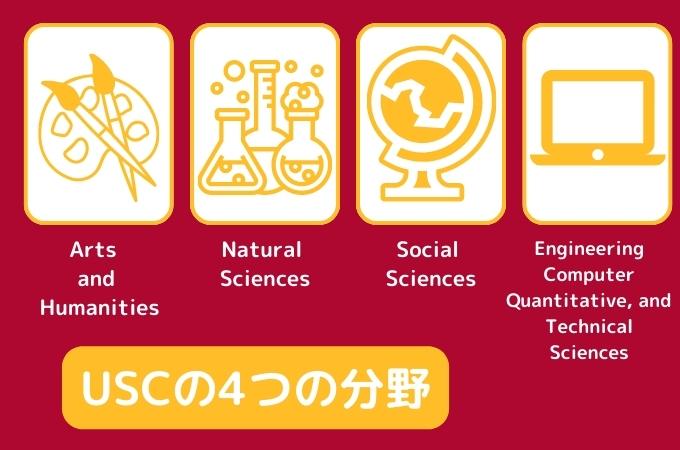 USC ４つの分野