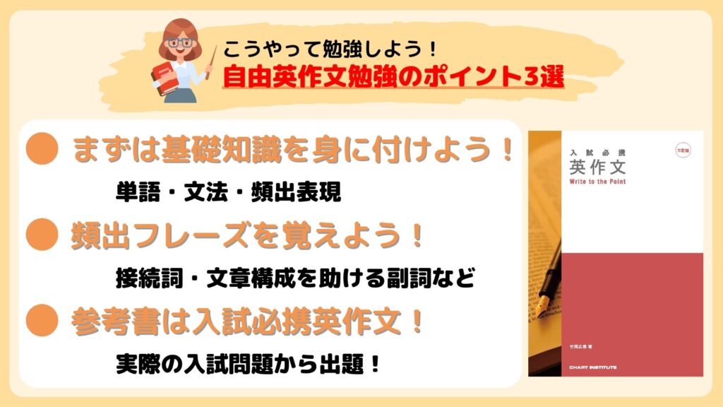 自由英作文　勉強のポイント