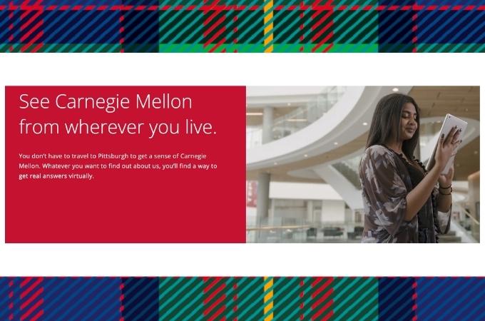 carnegie Mellon Online campus tour