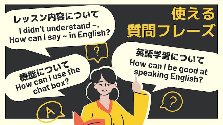 使える質問フレーズ