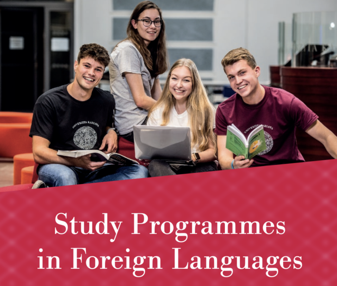 study in english; charles university