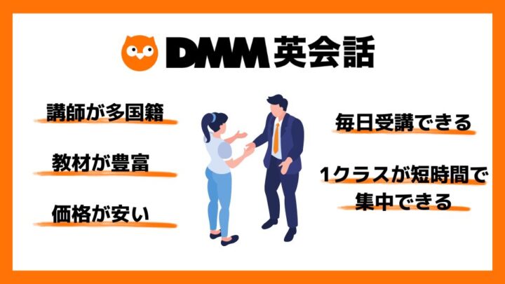 DMM英会話の魅力