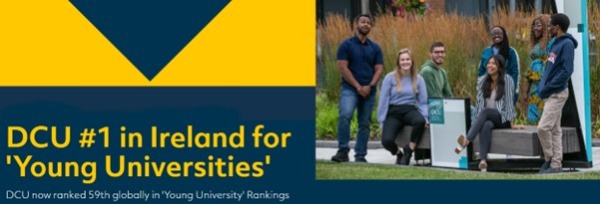 Young University Rankingsで1位を獲得したダブリンシティ大学