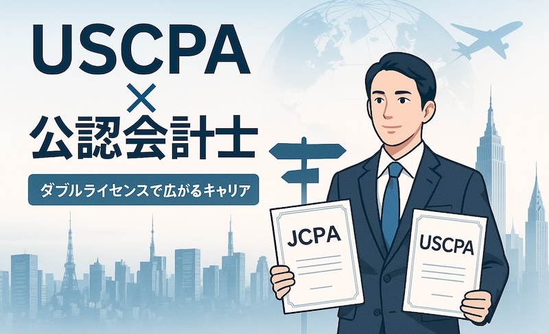 公認会計士 USCPA ダブルライセンス サムネイル