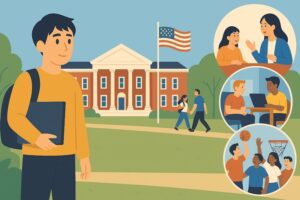 アメリカの大学生 サムネイル