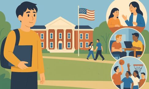アメリカの大学生 サムネイル