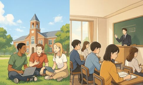 日本とアメリカの大学の違い サムネイル