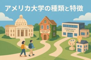 アメリカ大学の種類と特徴　サムネイル