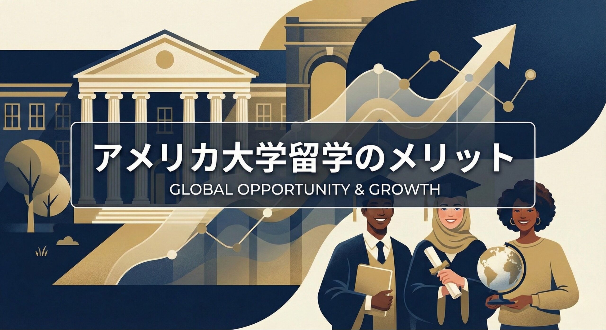 アメリカ大学留学 メリット サムネイル