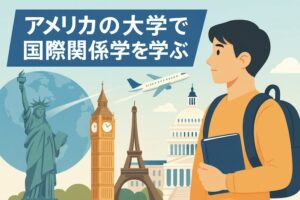 アメリカ大学　国際関係学