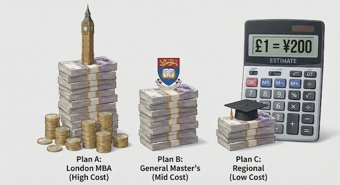 渡航書類と初期費用の計算