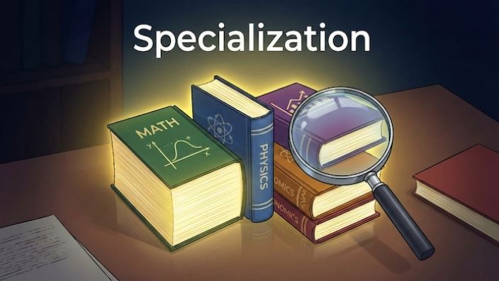 Aレベルの特徴：3科目に絞って専門性を深める学習スタイル